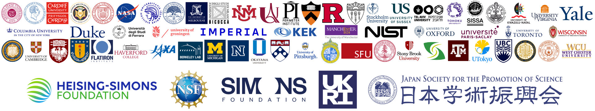 Logos of all the organizations involved in SO